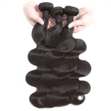 Bundle Deals Body Wave Virgin Human Hair Natural Black